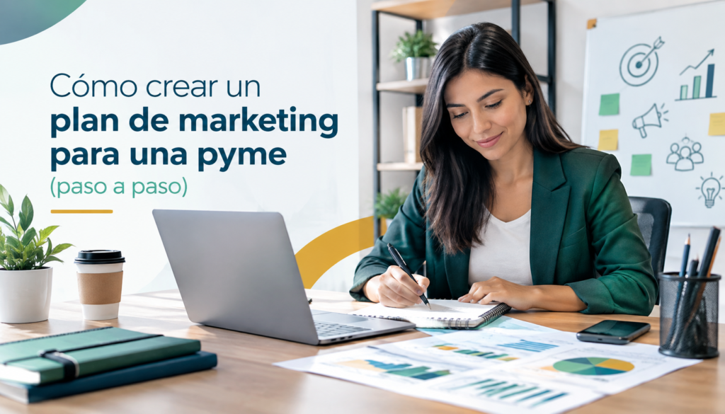 Cómo crear un plan de marketing para una pyme (paso a paso)