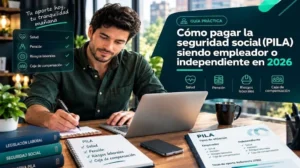 Cómo pagar la seguridad social (PILA) siendo empleador o independiente en 2026