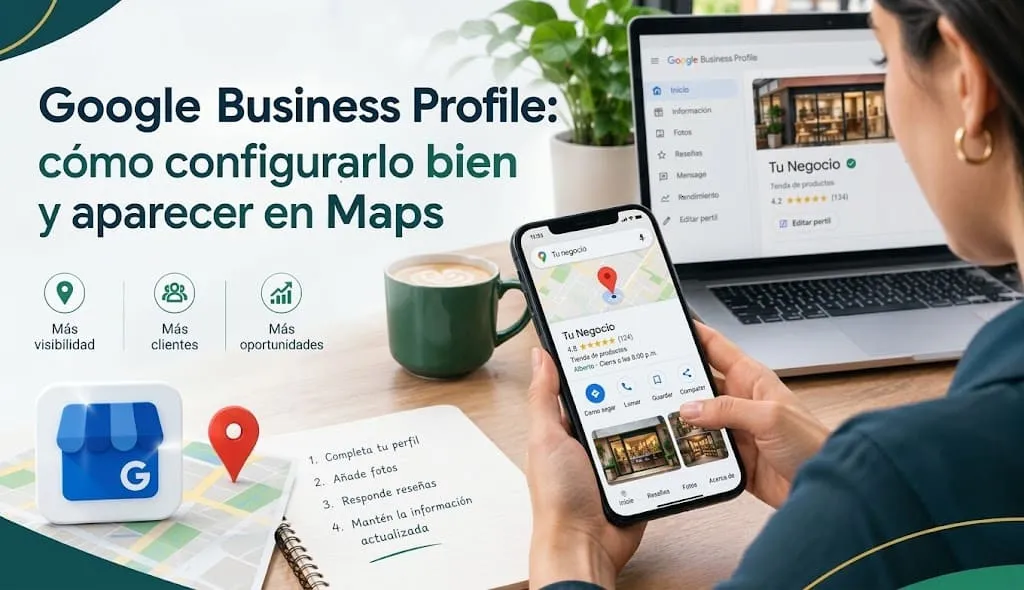 Google Business Profile: cómo configurarlo bien y aparecer en Maps