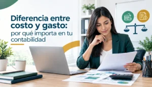 Diferencia entre costo y gasto: por qué importa en tu contabilidad