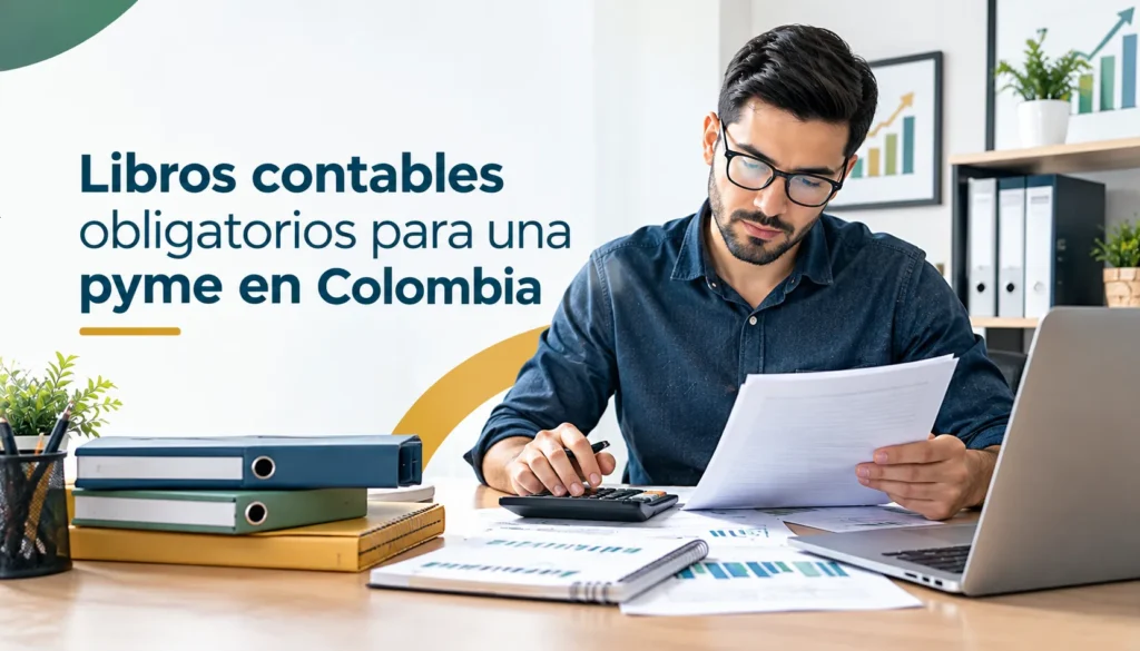 Libros contables obligatorios para una pyme en Colombia