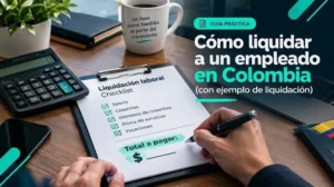 Cómo liquidar a un empleado en Colombia (con ejemplo de liquidación)