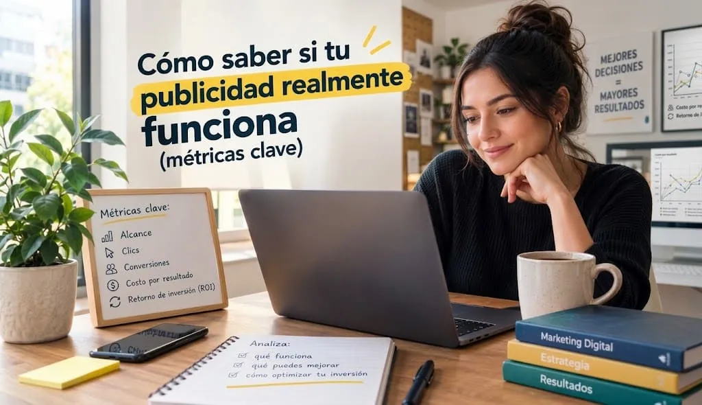 Cómo saber si tu publicidad realmente funciona (métricas clave)