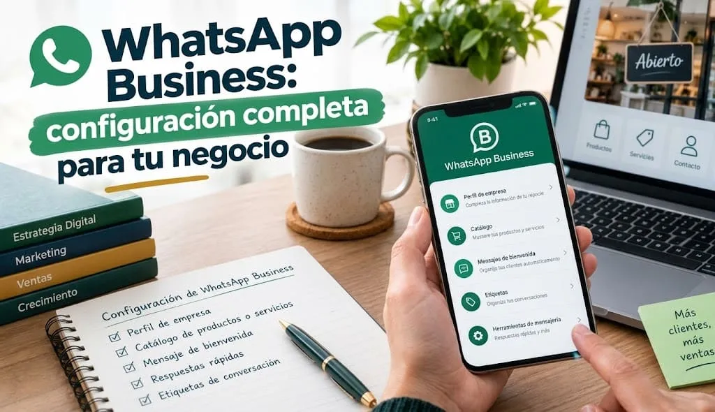 WhatsApp Business: configuración completa para tu negocio