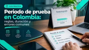 Periodo de prueba en Colombia: reglas, duración y errores comunes