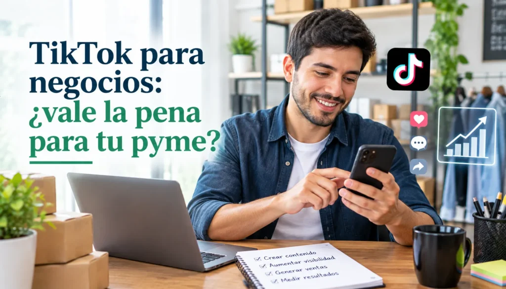 TikTok para negocios: ¿vale la pena para tu pyme?