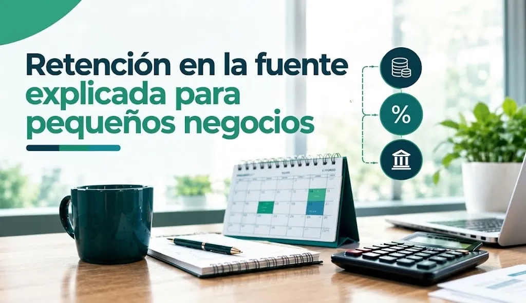 Retención en la fuente explicada para pequeños negocios