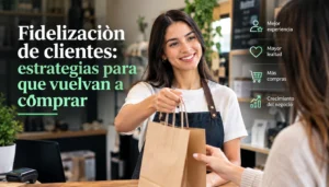 Fidelización de clientes: estrategias para que vuelvan a comprar