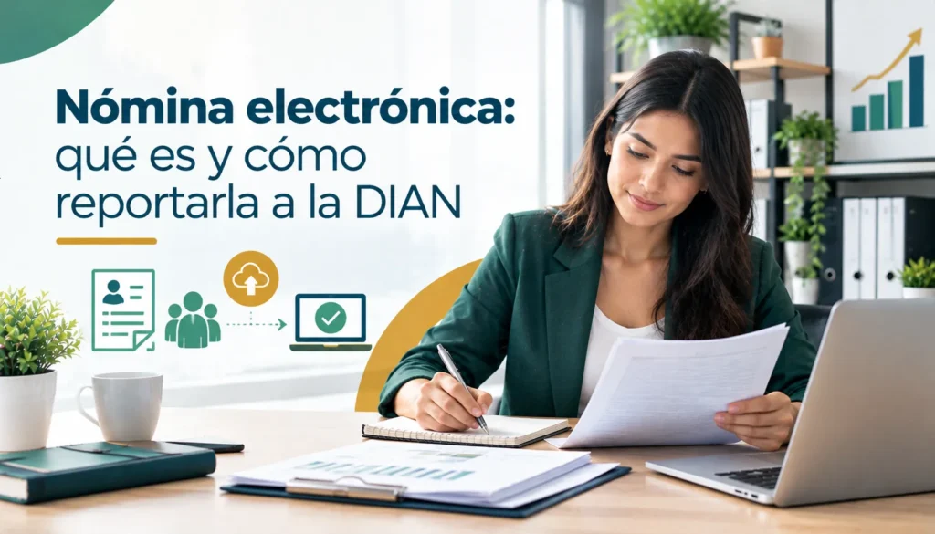 Nómina electrónica: qué es y cómo reportarla a la DIAN