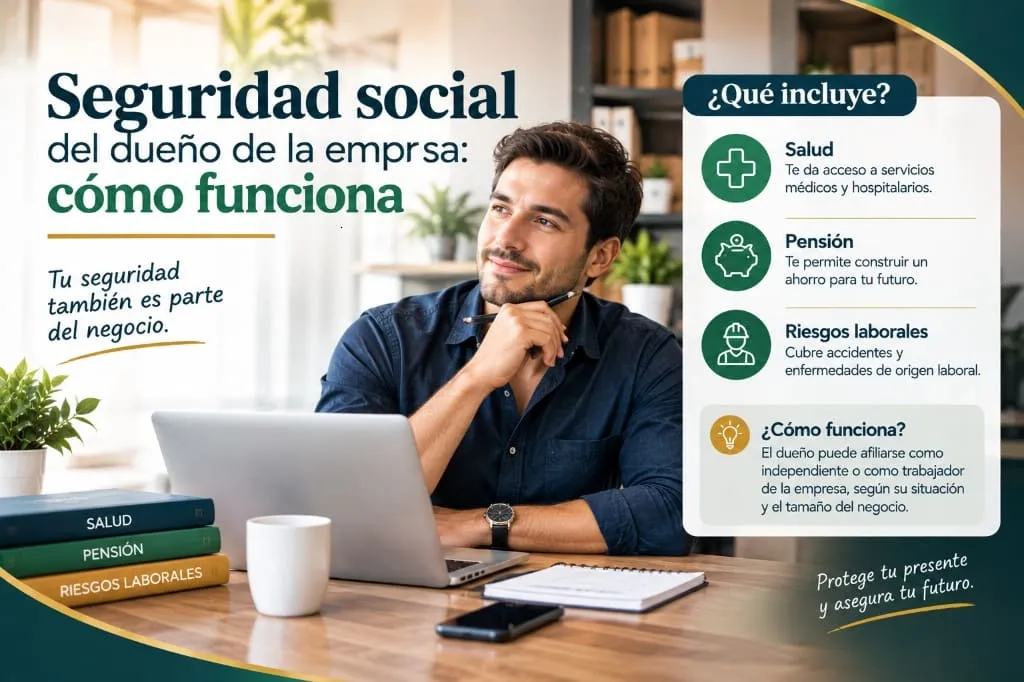 Seguridad social del dueño de la empresa: cómo funciona