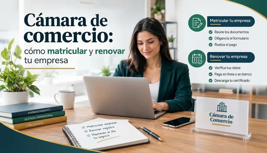 Cámara de comercio: cómo matricular y renovar tu empresa