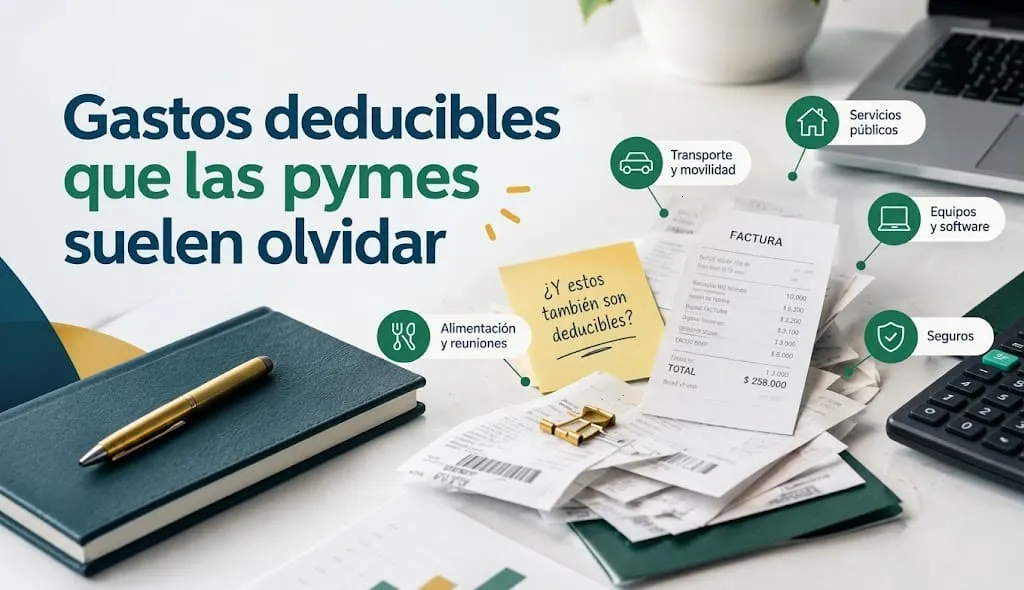 Gastos deducibles que las pymes suelen olvidar