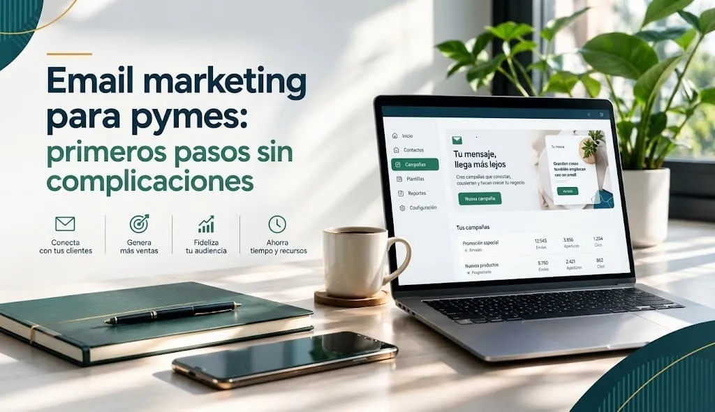 Email marketing para pymes: primeros pasos sin complicaciones