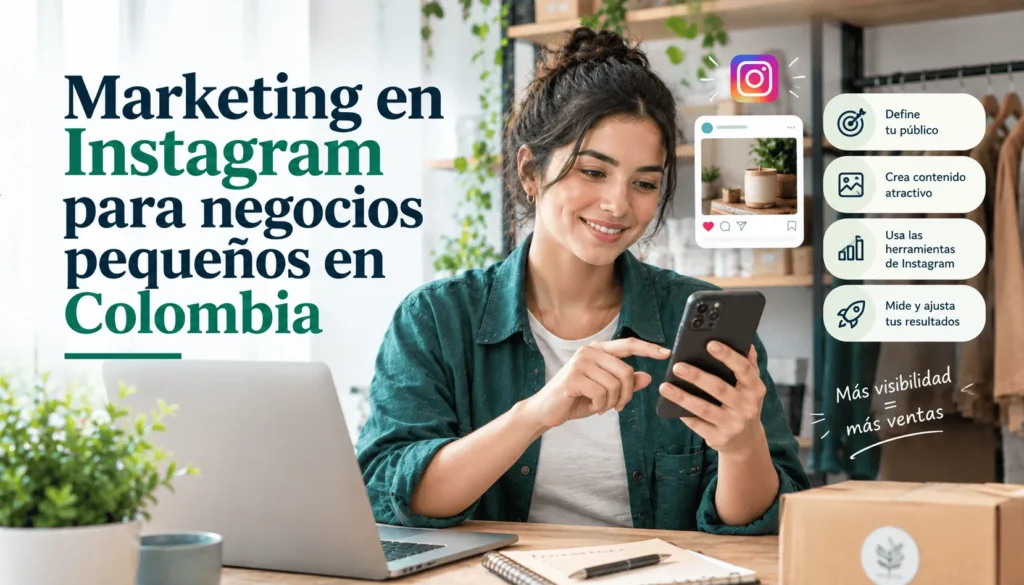 Marketing en Instagram para negocios pequeños en Colombia