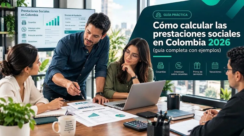 Cómo calcular las prestaciones sociales
