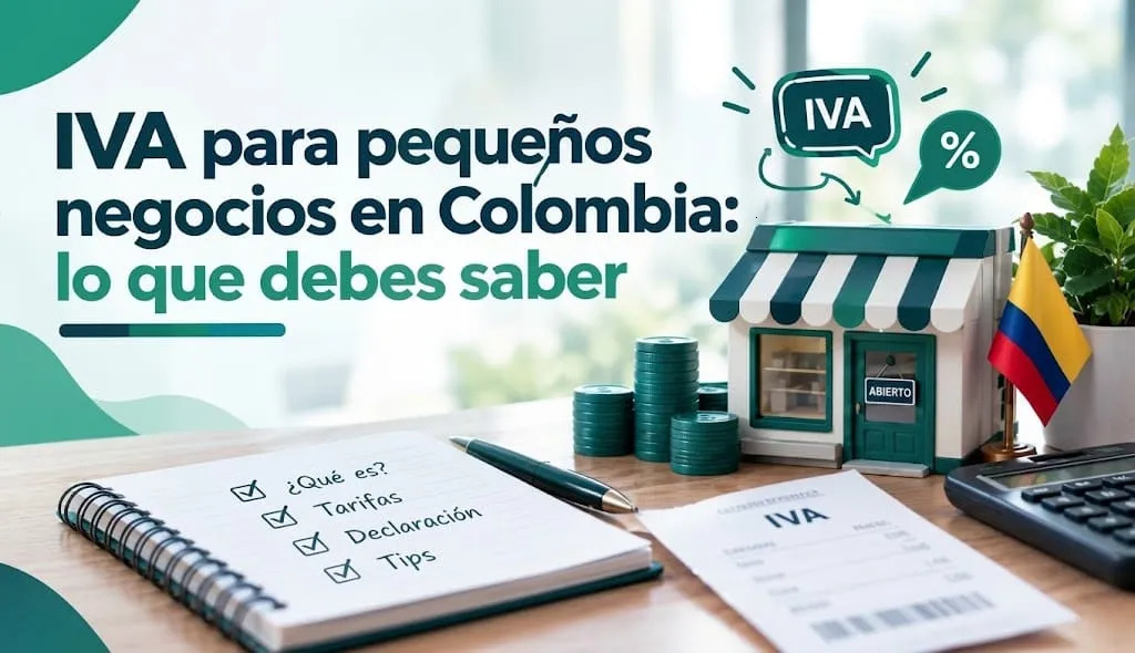 IVA para pequeños negocios en Colombia: lo que debes saber
